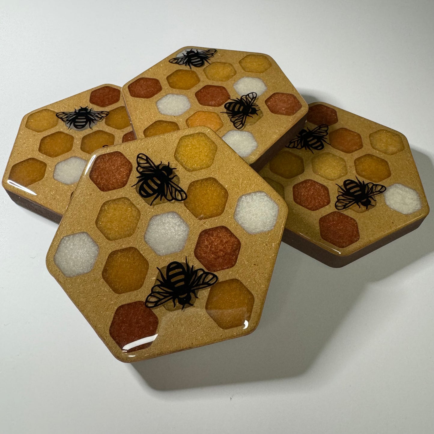Honey Bee Coasters