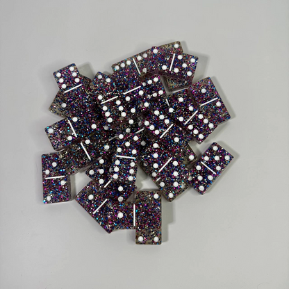 Purple Rainbow Dominoes