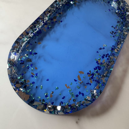 Blue Crystal Tray