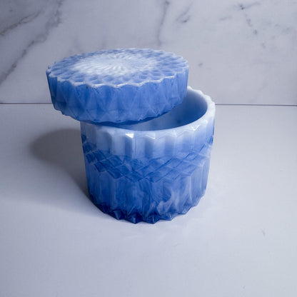 Blue Sky Ripple Container
