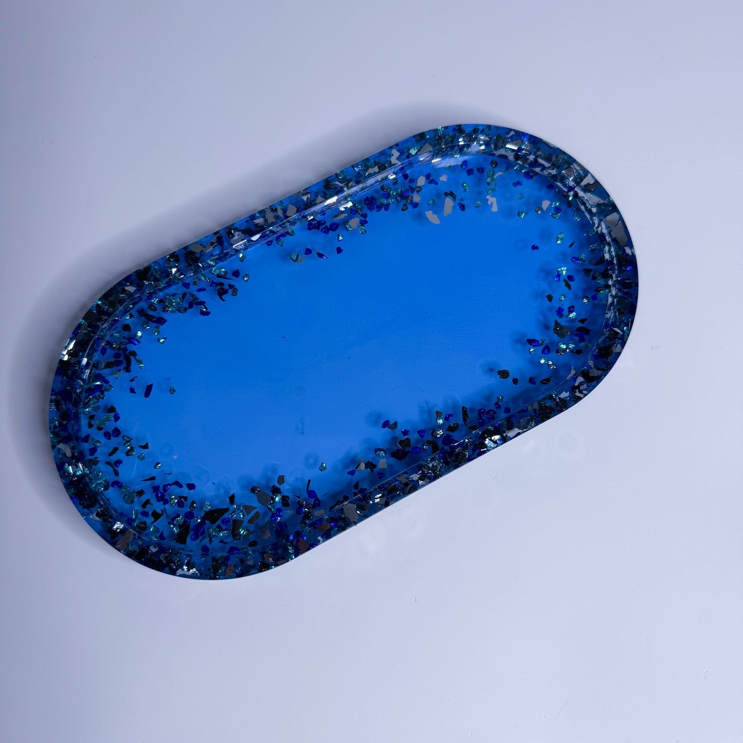 Blue Crystal Tray