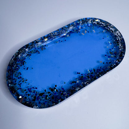 Blue Crystal Tray