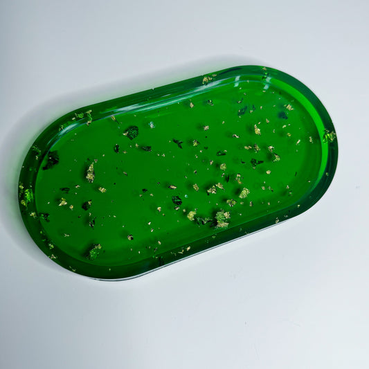 Emerald Green Tray